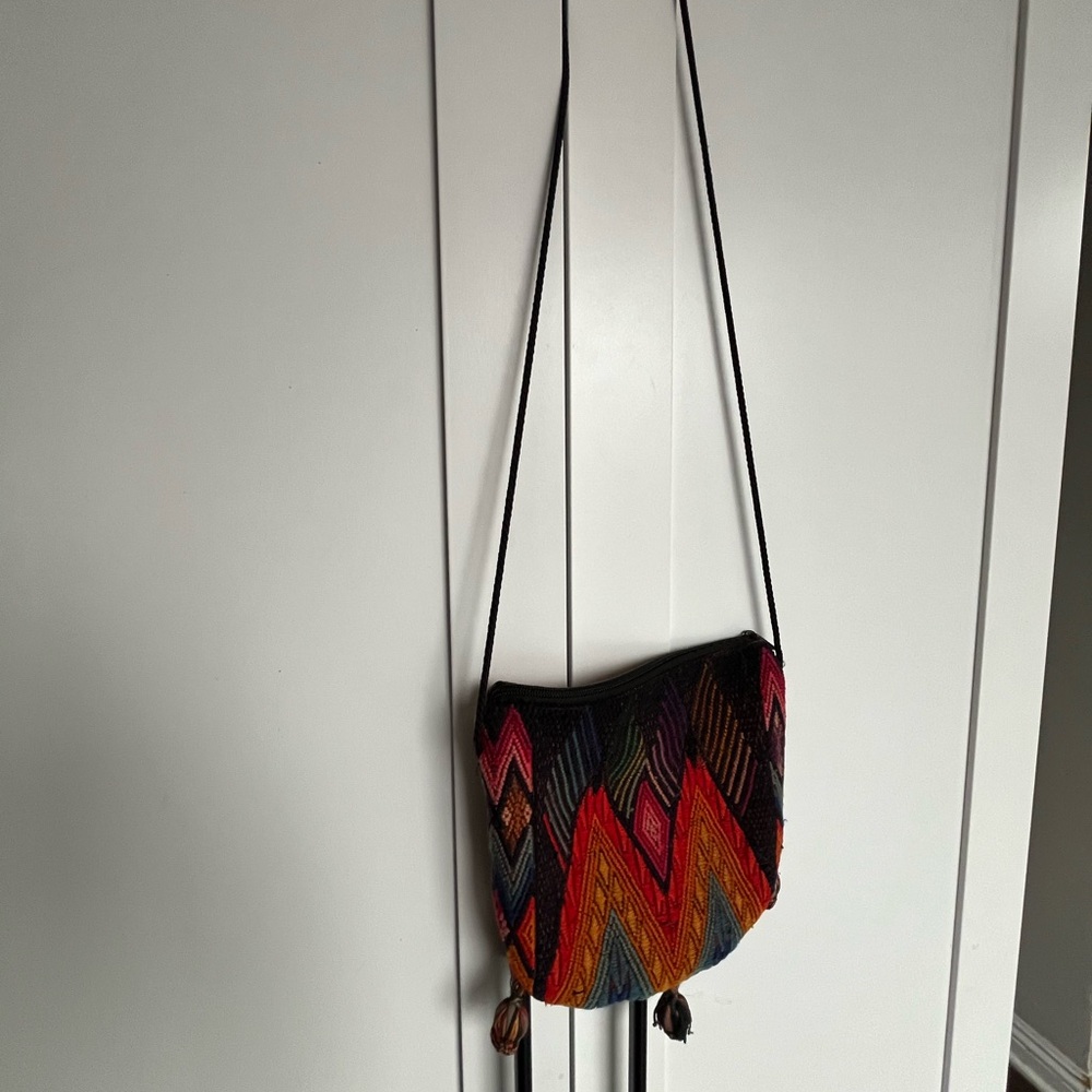 Colorful boho Zigzag Patterned Women's Bag